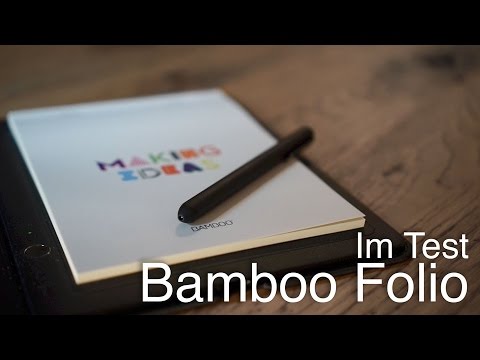 Bamboo Folio von Wacom im Test