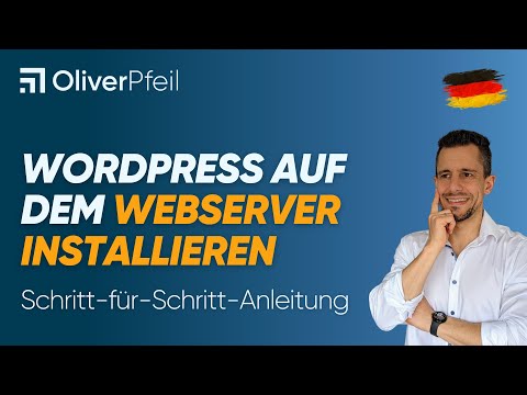 WordPress auf dem Webserver installieren 🇩🇪