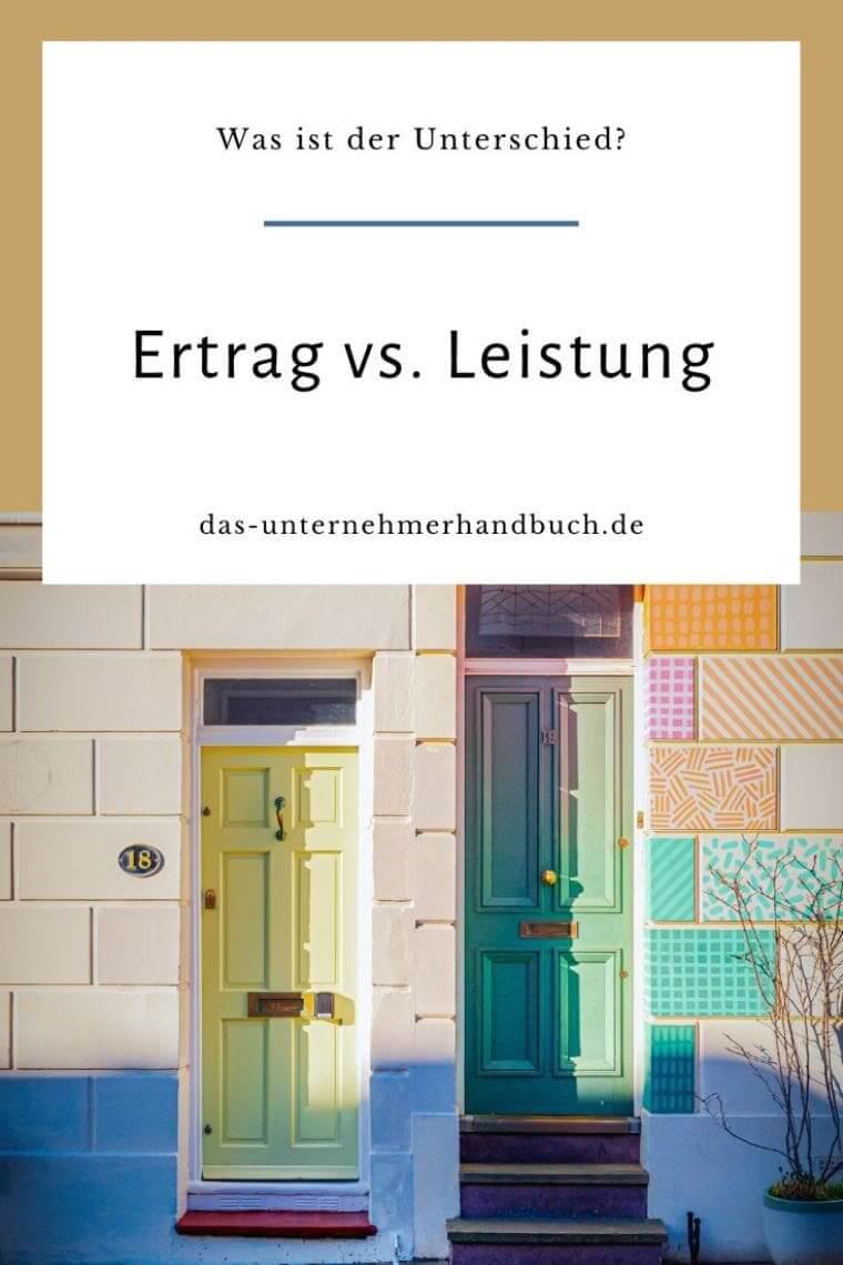 Rechnungswesen: Ertrag & Leistung