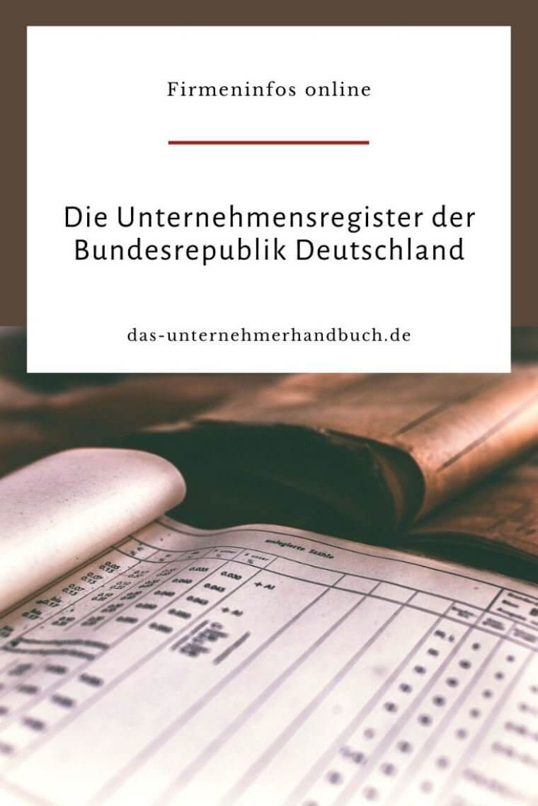 Unternehmensregister