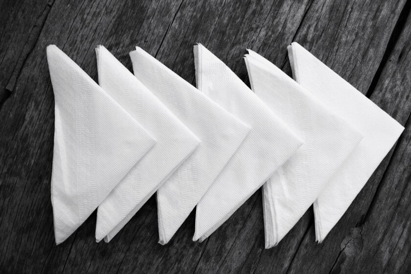 Die Serviette der unterschätzte MarkenBotschafter für Gastro und Event