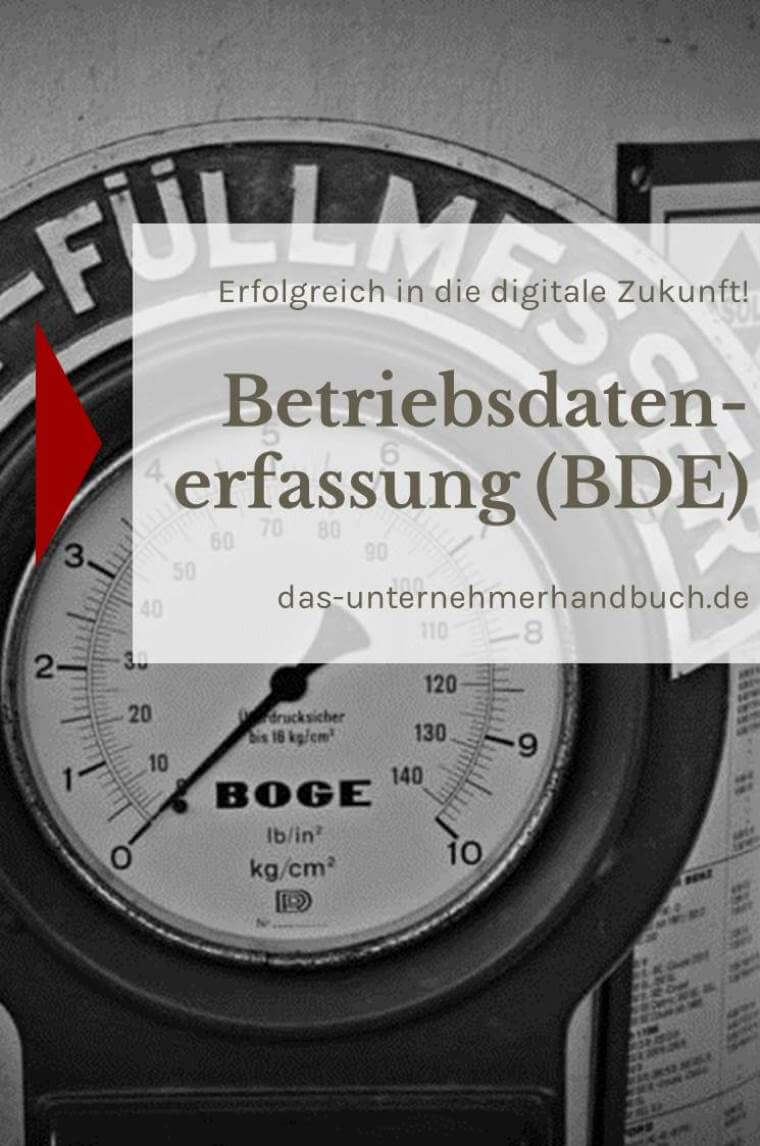 Erfolgreich in die digitale Zukunft mit einer Betriebsdatenerfassung Betriebsdatenerfassung