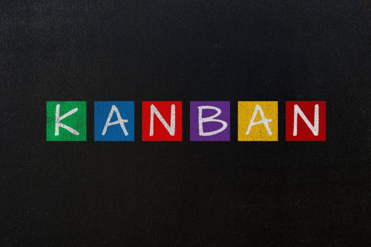 Kanban-Projektmanagement-Board