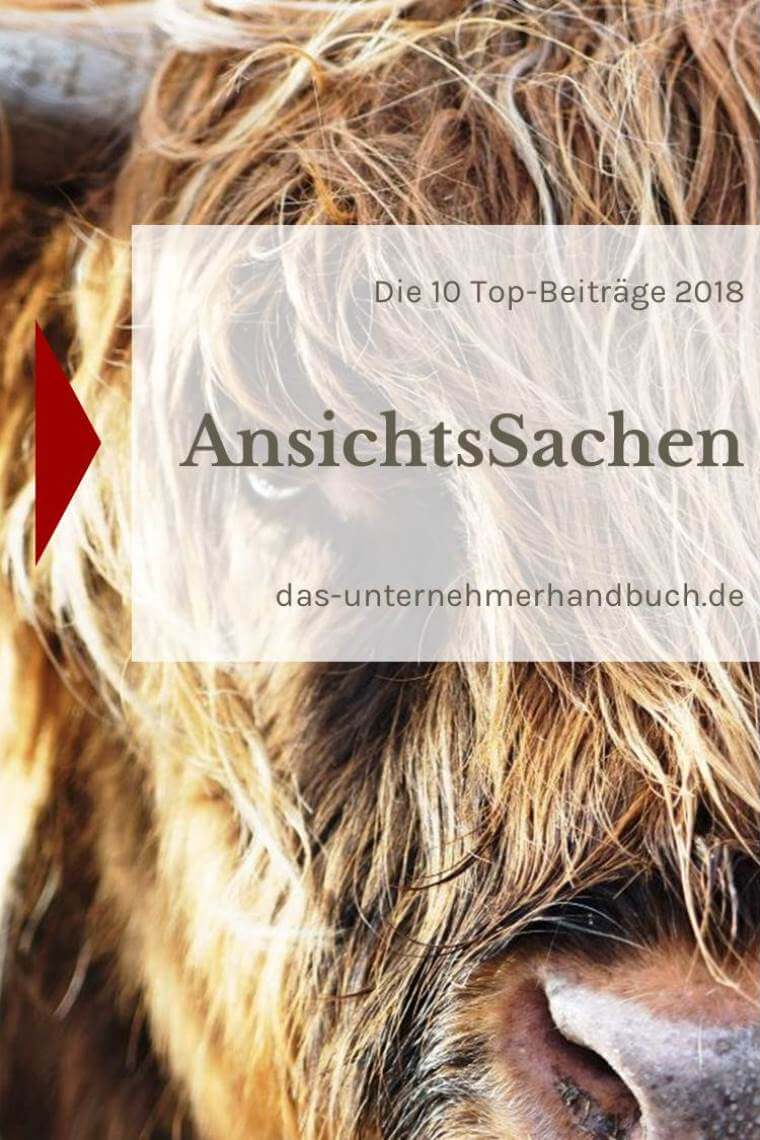 AnsichtsSachen: die 10 Top-Beiträge 2018