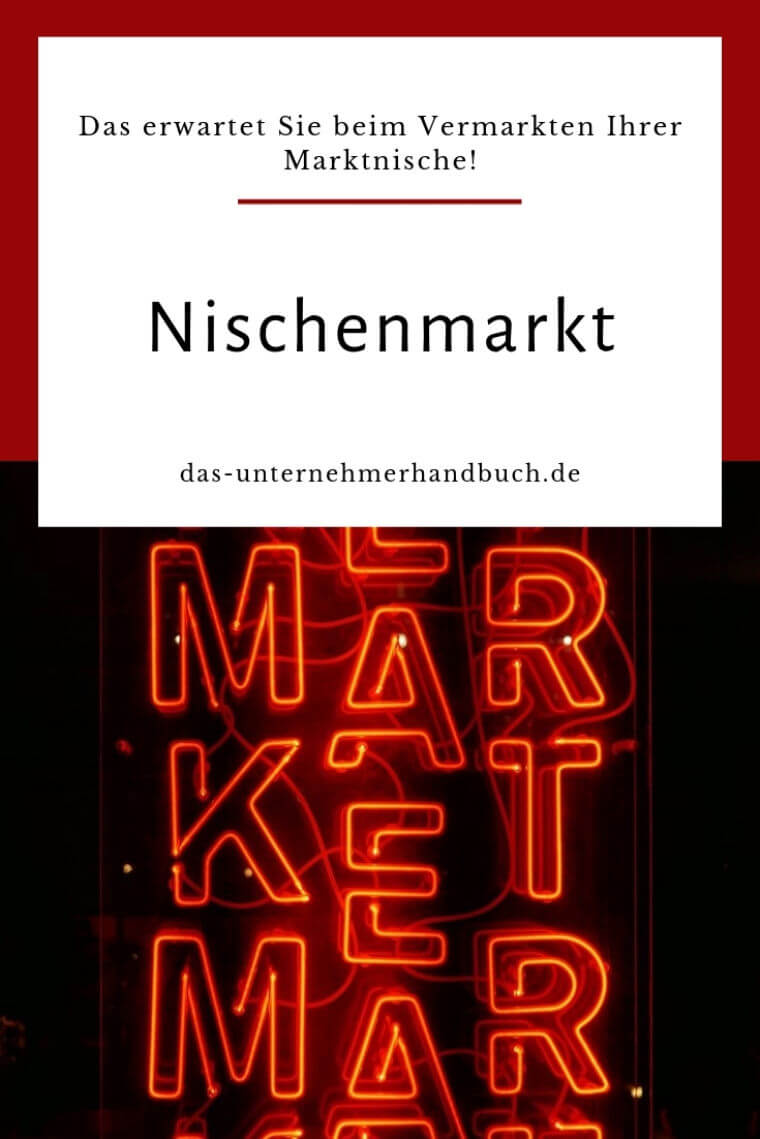 Nischenmarkt Marktnische