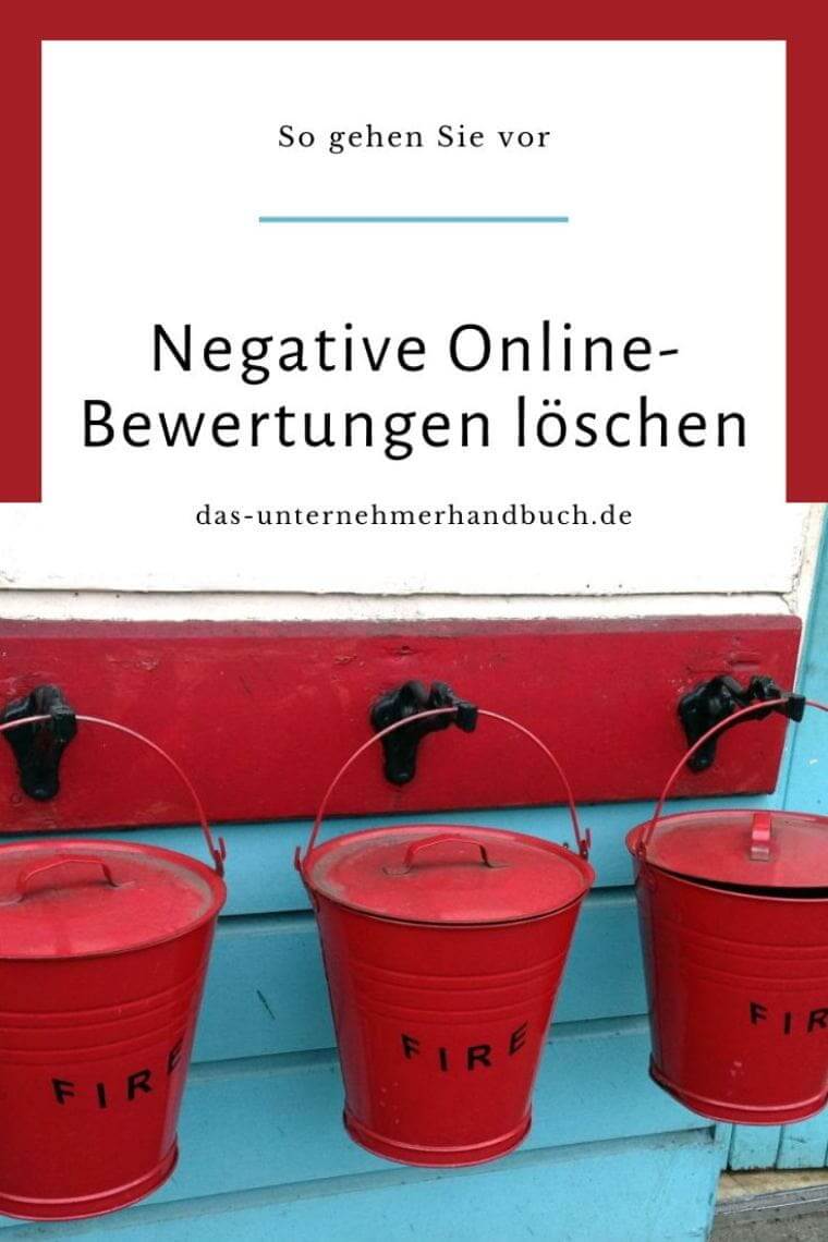 Negative Online-Bewertungen löschen: So gehen Sie vor Online-Bewertungen löschen