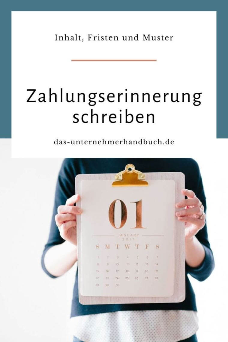 Zahlungserinnerung