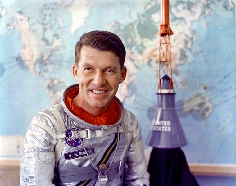 Astronaut Walter Schirra 