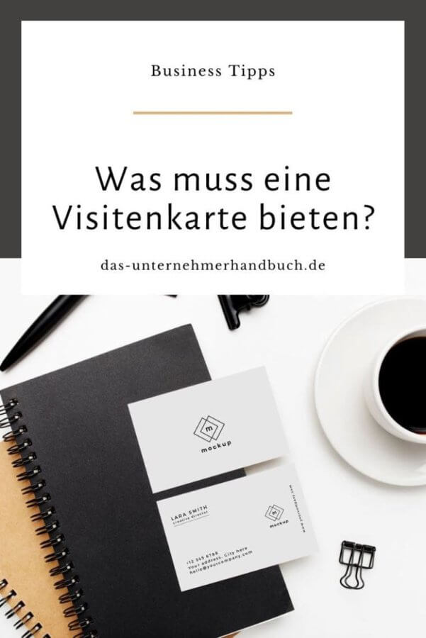 Master Of Science Abkürzung Visitenkarte Business Tipps: Was muss eine Visitenkarte bieten?