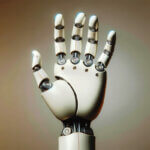 Technologie-Trends (Roboter-Hand)