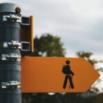 Führungskompetenzen / Schwarze und orange Ampel
