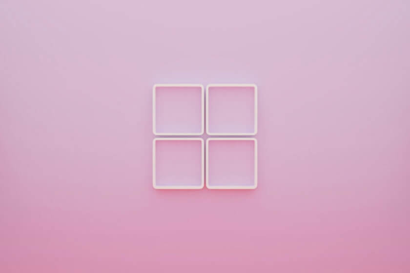 Zu viele Tools / Abstrakte Darstellung von vier Software-Modulen als Sinnbild für Tool-Struktur ohne Wirkung