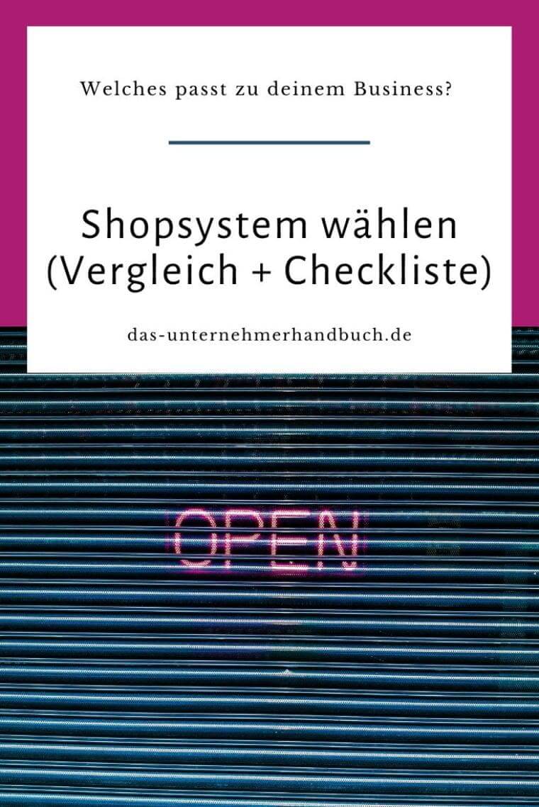 Shopsystem wählen: Welches passt zu deinem Business? (Vergleich + Checkliste) Shopsystem