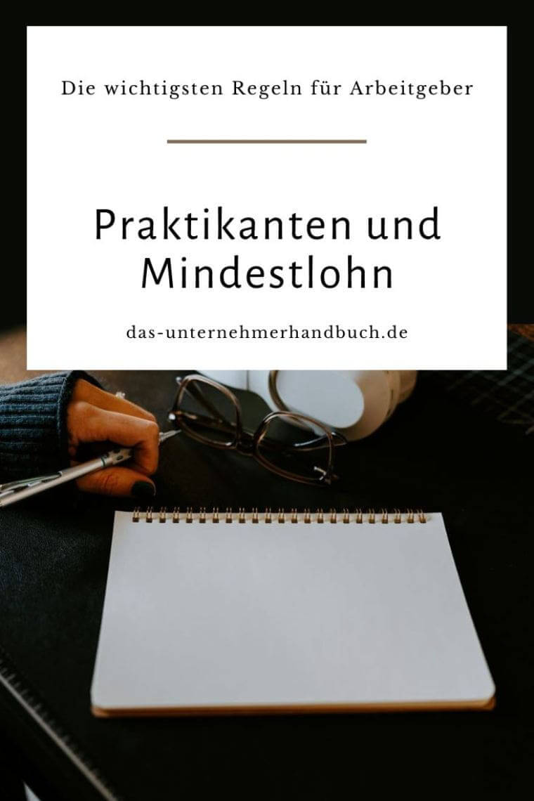 Praktikanten und Mindestlohn
