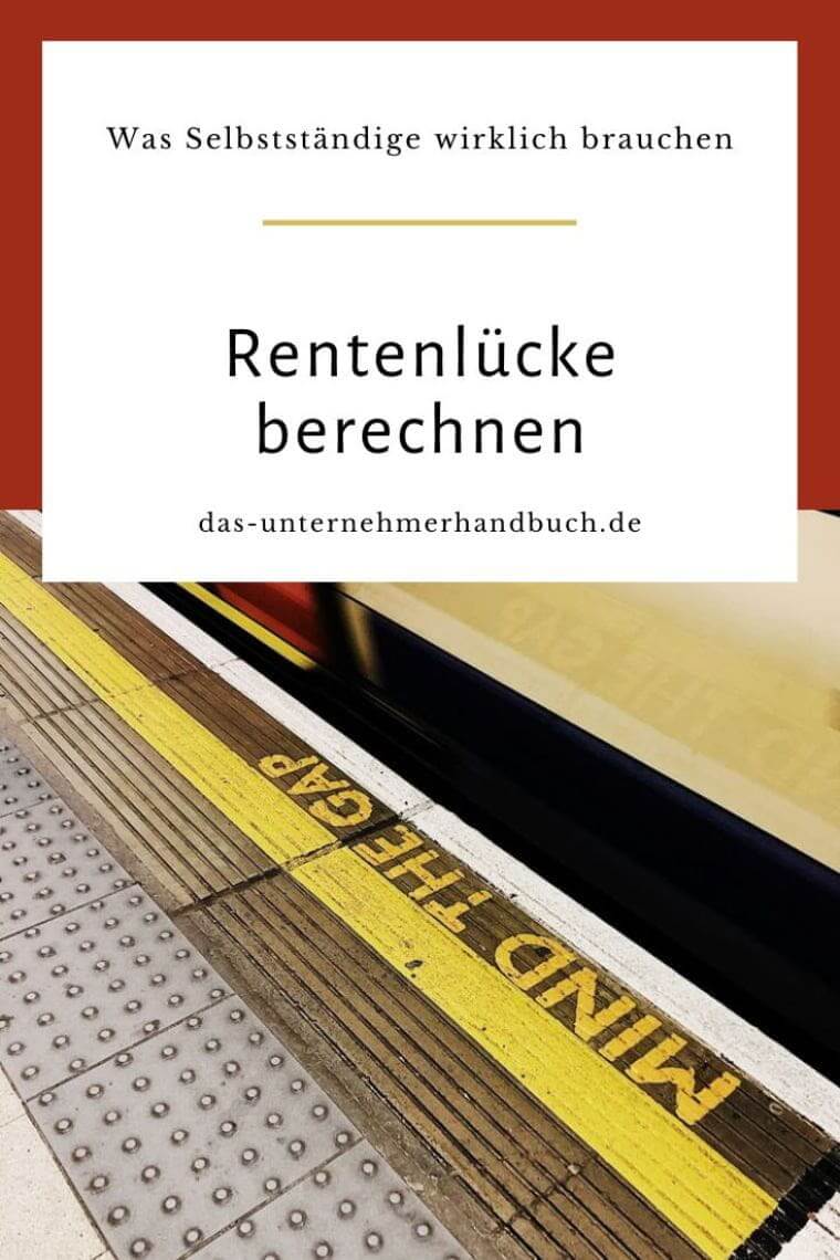 Rentenlücke