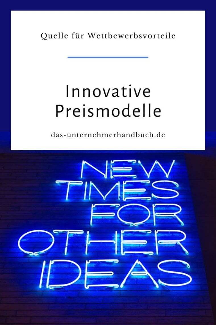 Preismodelle 