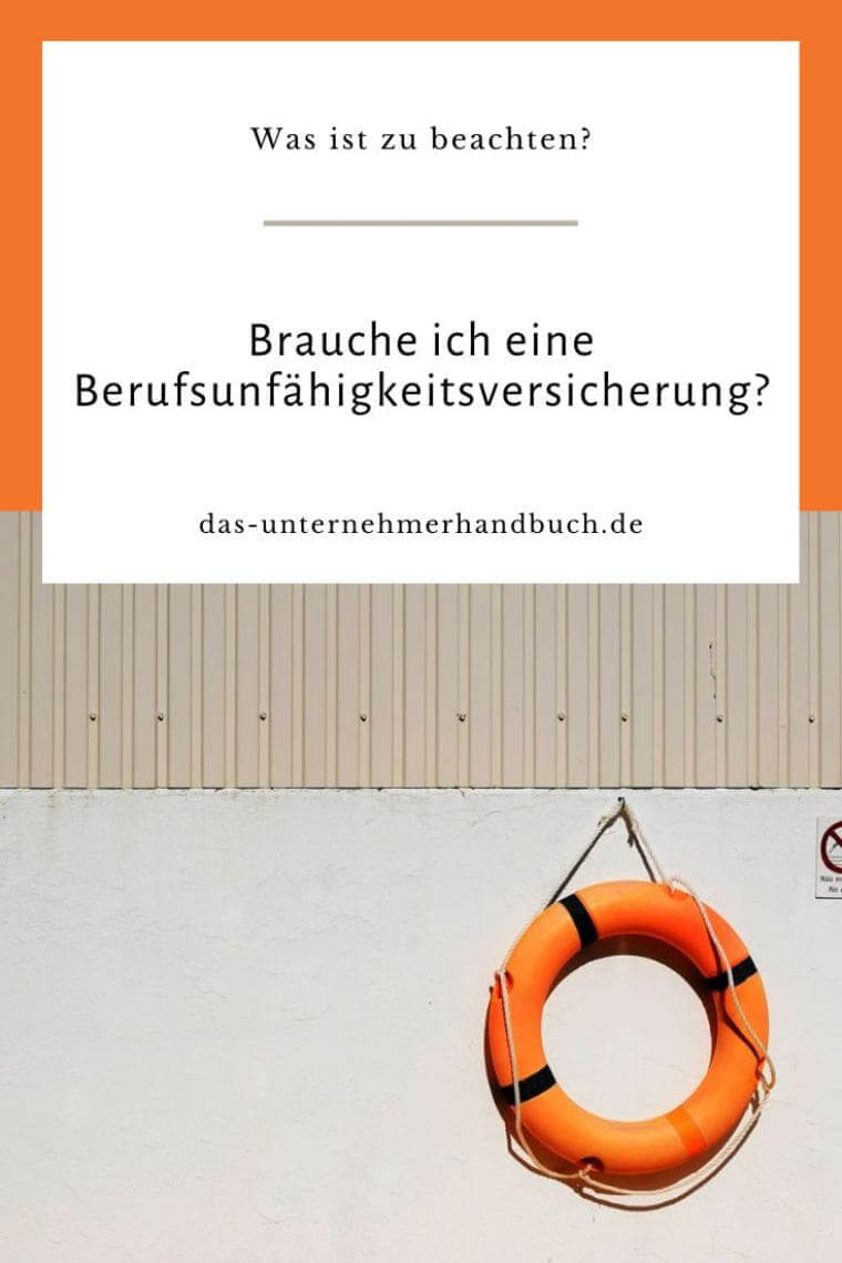Berufsunfähigkeitsversicherung
