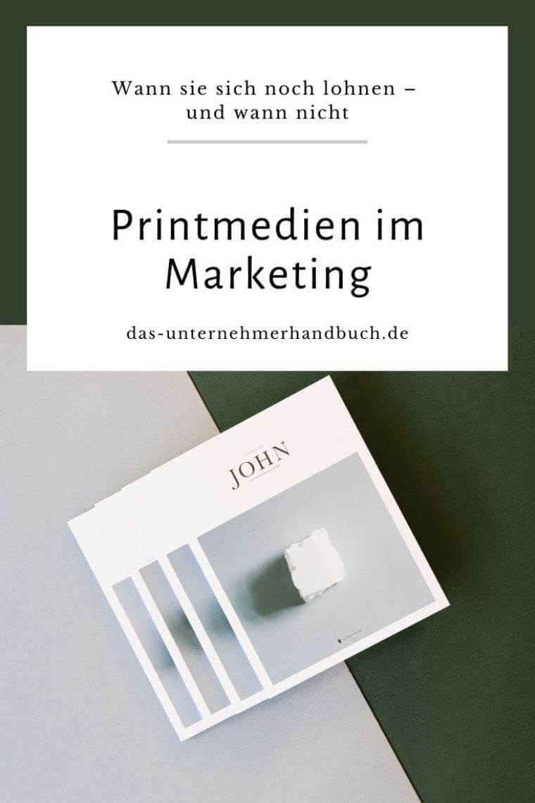 Printmedien im Marketing: Wann sie sich noch lohnen – und wann nicht Printmedien