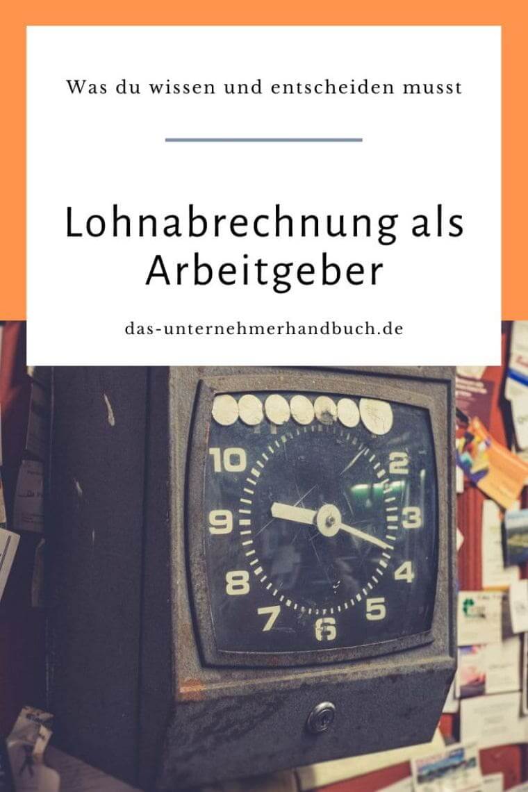 Lohnabrechnung