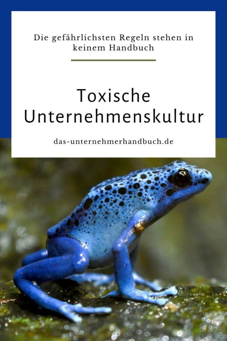 Toxische Unternehmenskultur