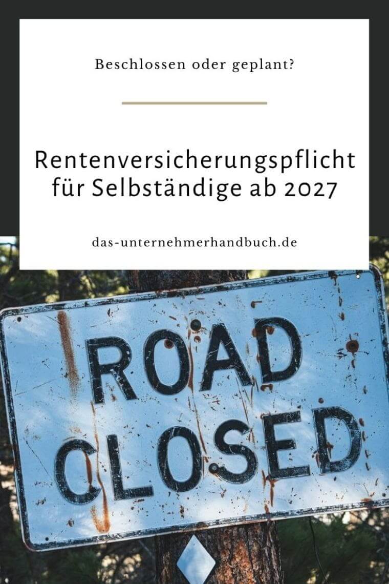 Rentenversicherungspflicht